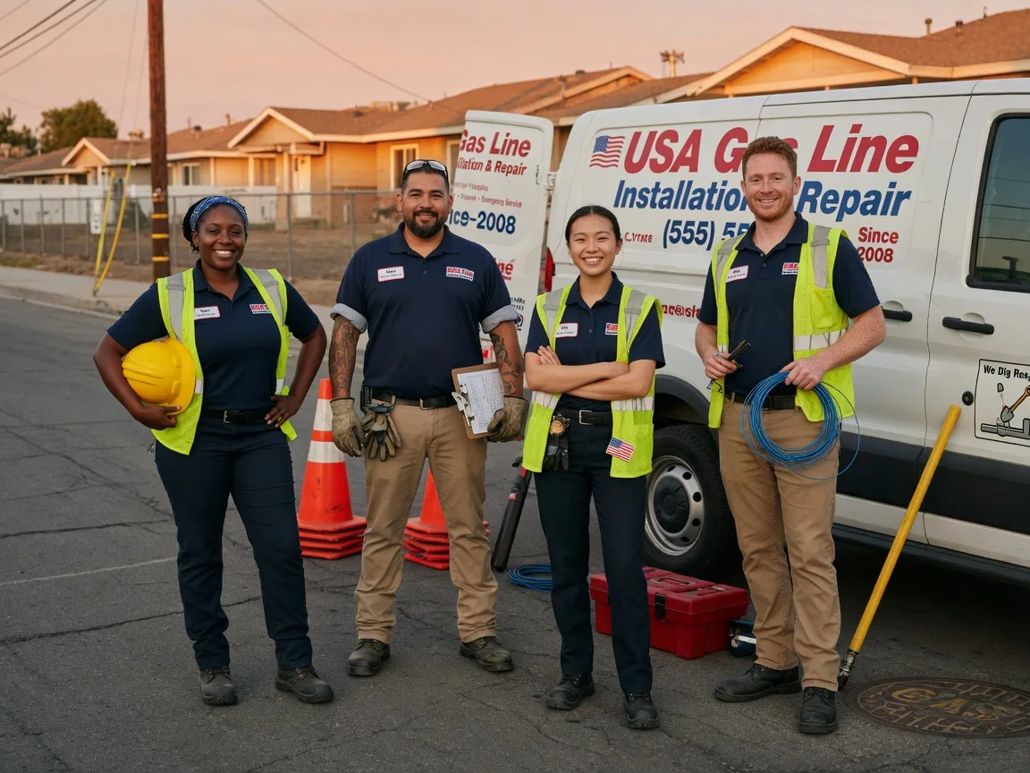 Gas Line Installation company in Delong, IN